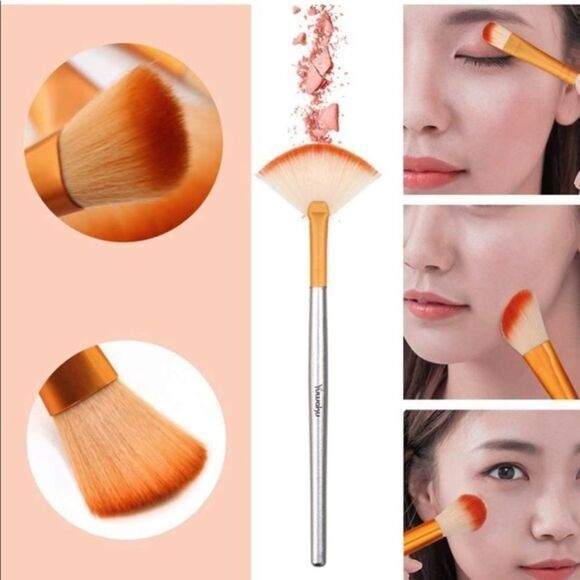 Makeup Brushes Set Blending 32 Set Synthetic Fiber Bristle Cosmetic Professional - Picture 3 of 7